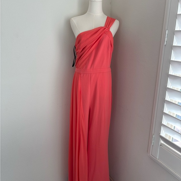 Marciano Dresses & Skirts - Marciano One-Shoulder Coral Dress
